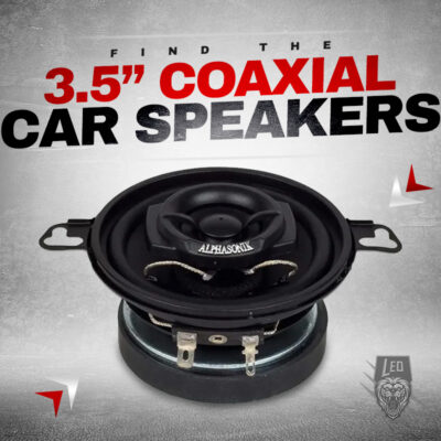 3.5" Coaxial Car Speakers