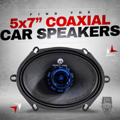 5x7" Coaxial Car Speakers