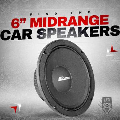 6" Midrange Car Speakers