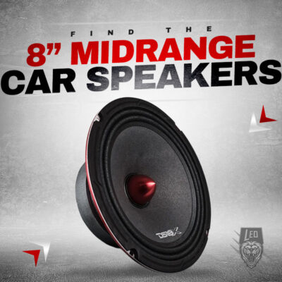 8" Midrange Car Speakers